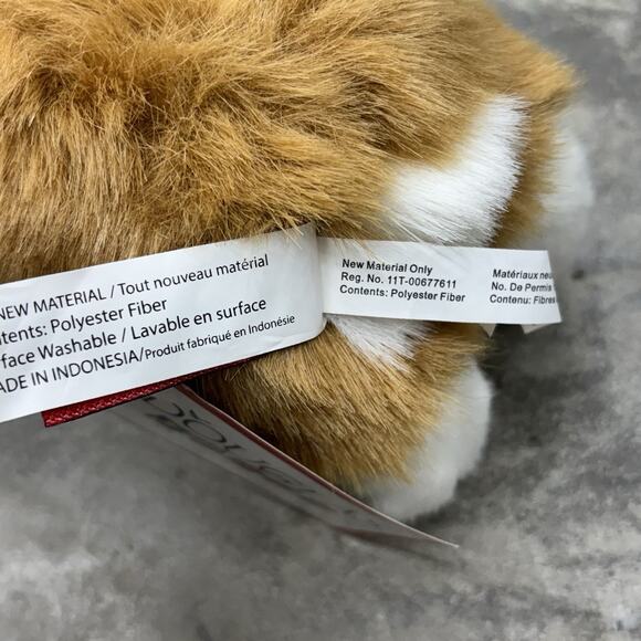 NWT DOUGLAS Corgi Stuffed Plush Soft Puppy Dog Plushie Tan White Stuffed Animal - Picture 11 of 14